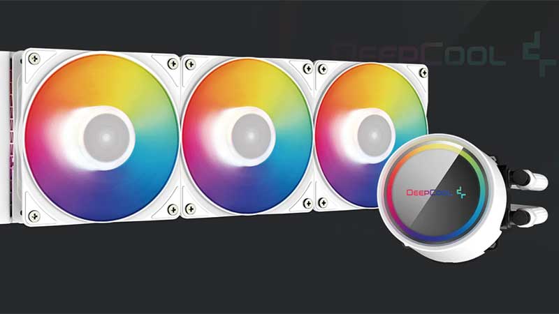 DeepCool GAMMAXX L360 A-RGB (White) - CPU fan - LDLC | Holy Moley
